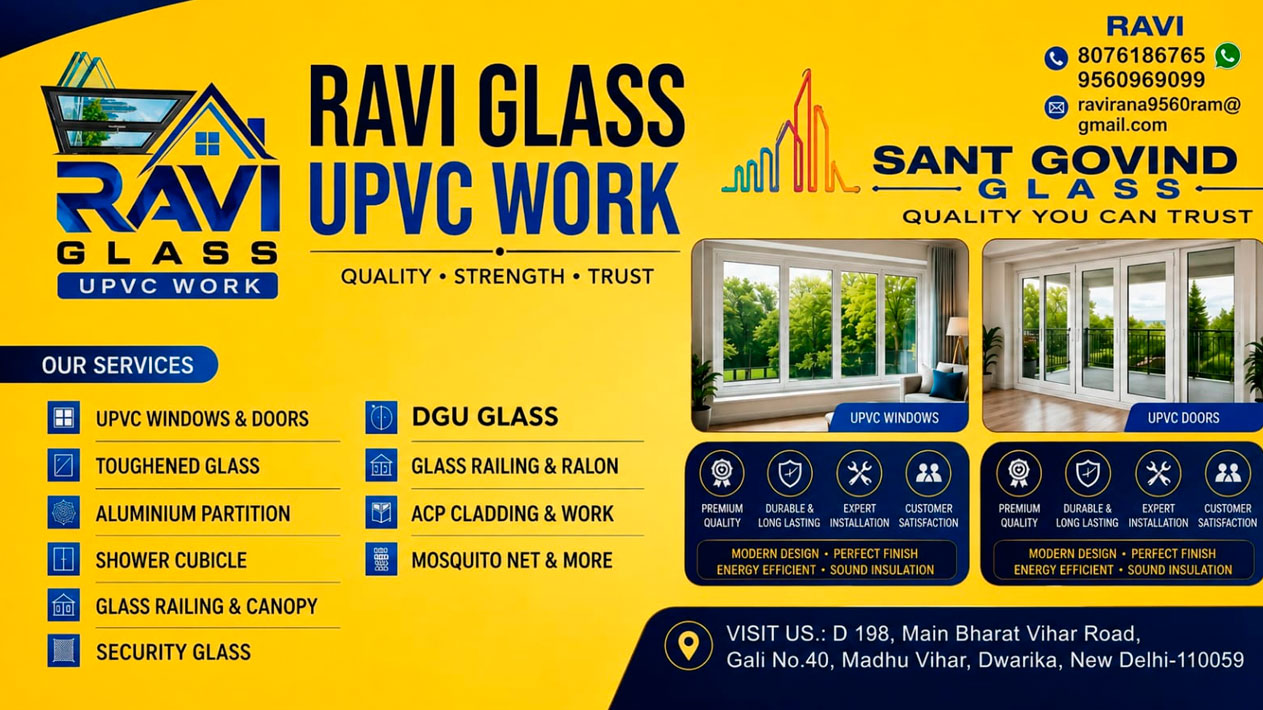Ravi Glass UPVC Work